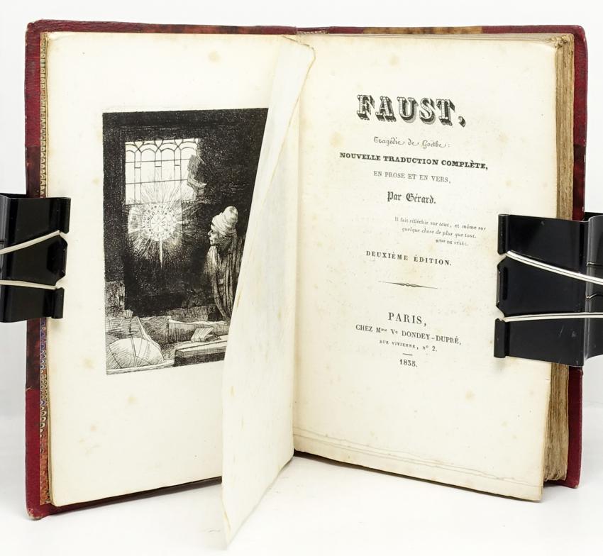 Faust. Tragdie de Goethe