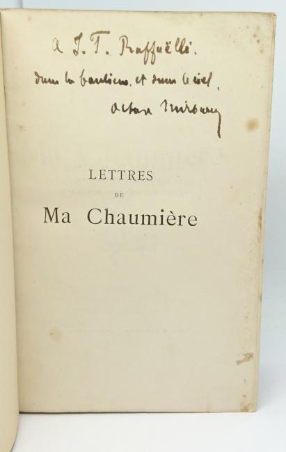 Lettres de Ma Chaumire