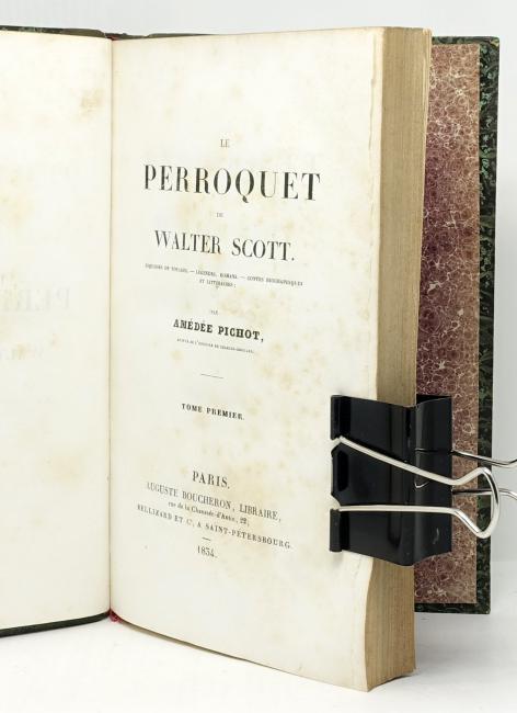 Le Perroquet de Walter Scott. Esquisses de voyages. Lgendes, romans