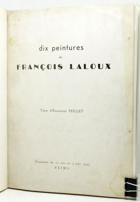 Dix peintures de Franois Laloux
