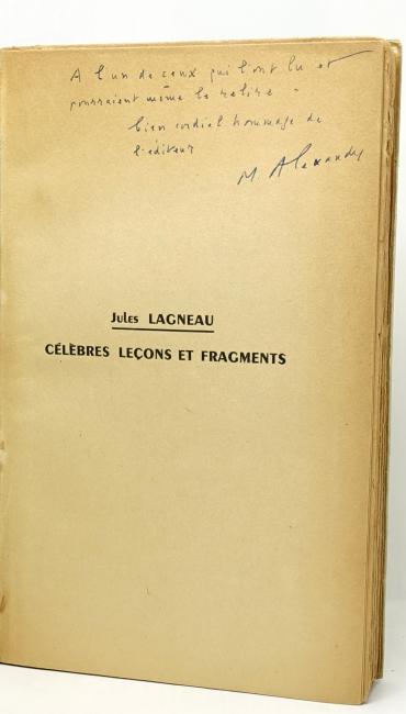 Michel Alexandre (1888-1952). Extrait du Mercure de France. 1er fvrier 1953
