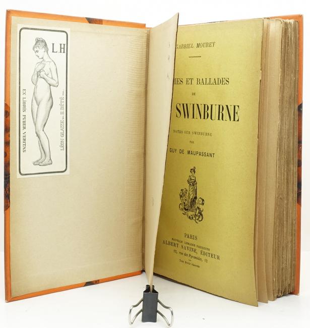 Pomes et Ballades de A. C. Swinburne. Notes sur Swinburne par Guy de Maupassant