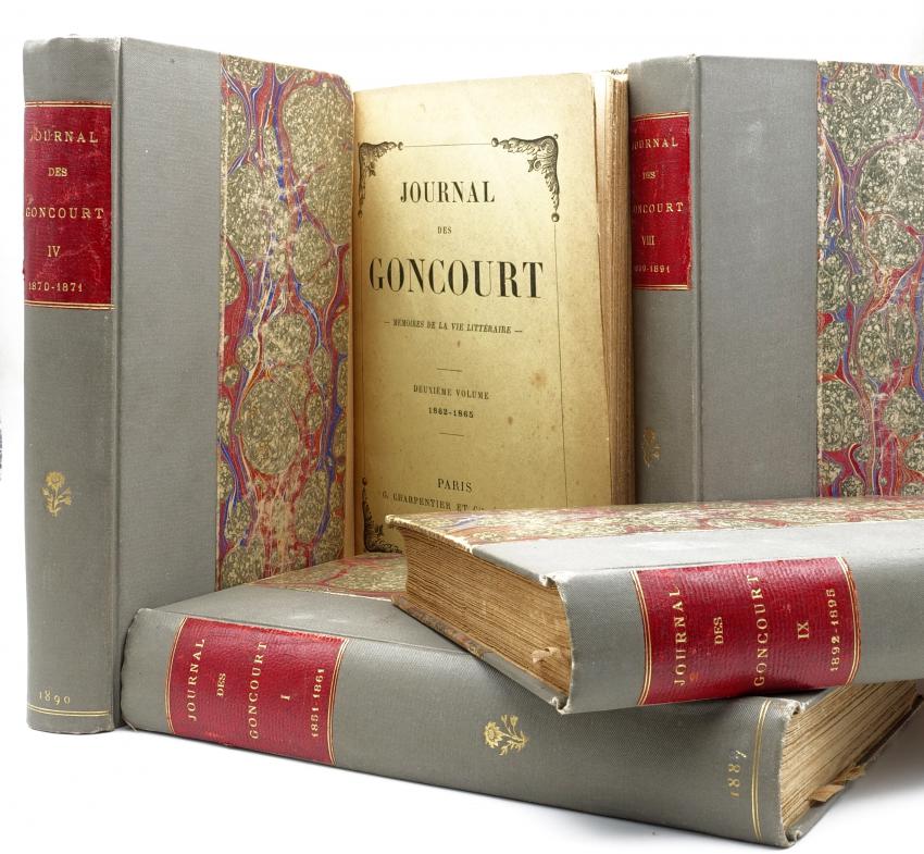 Journal des Goncourt  1851-1896  Mmoires de la vie littraire