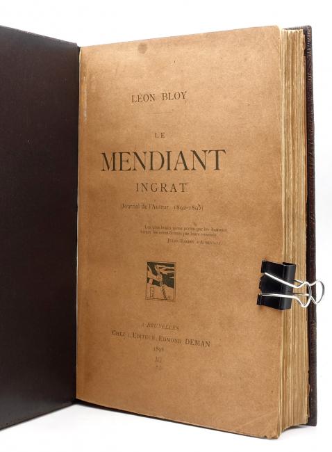 Le Mendiant ingrat. (Journal de lauteur 1892-1895)