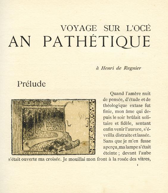 Le Voyage dUrien. Illustrations de Maurice Denis  Paludes (Trait de la Contingence)