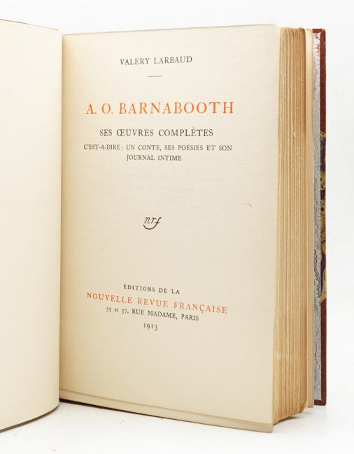 A. O. Barnabooth